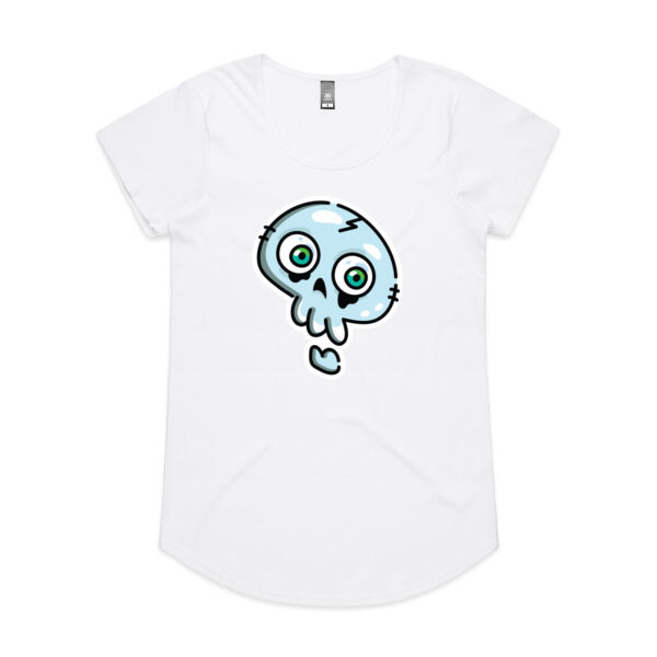 Curious Skelly - AS Colour - Women's 'Mali' Scoop Tee Thumbnail