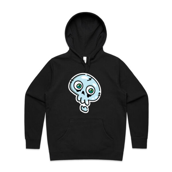 Curious Skelly - AS Colour - Women's Stencil Hood Thumbnail