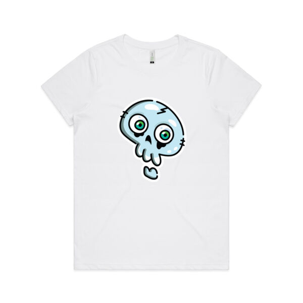 Curious Skelly - AS Colour - Women's  Maple ORGANIC Tee Thumbnail