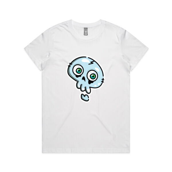 Curious Skelly - AS Colour - Women's Maple Tee Thumbnail