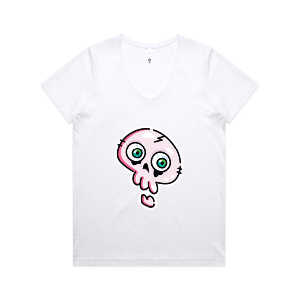 Stares & Scares - AS Colour - Women's Maple V Neck Tee Thumbnail