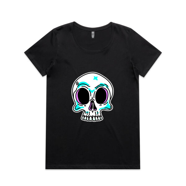 Rest in Pieces - AS Colour - Women's Maple Scoop Tee Thumbnail