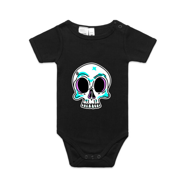 Rest in Pieces - AS Colour - Baby 'Mini-me' Onesie Romper Thumbnail