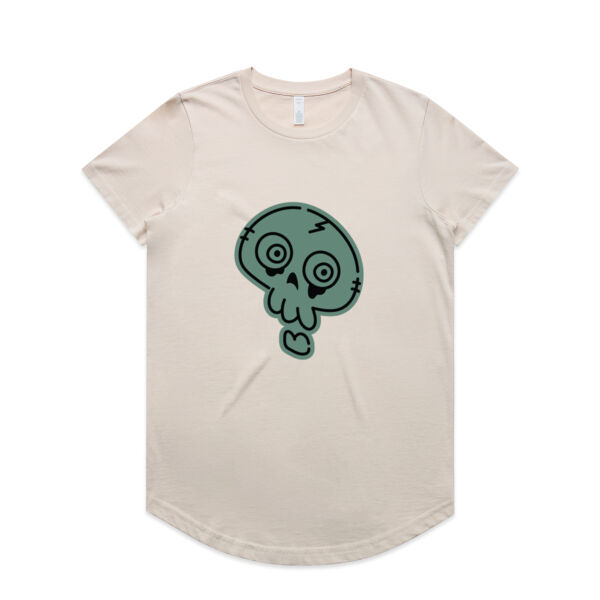 Digital Skelly - AS Colour - Women's Maple Curve Tee Thumbnail