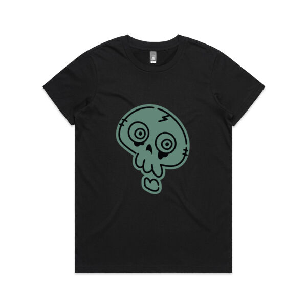 Digital Skelly - AS Colour - Women's Maple Tee Thumbnail