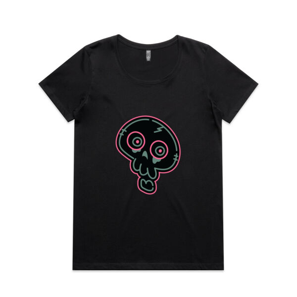 Neon Skelly - AS Colour - Women's Maple Scoop Tee Thumbnail