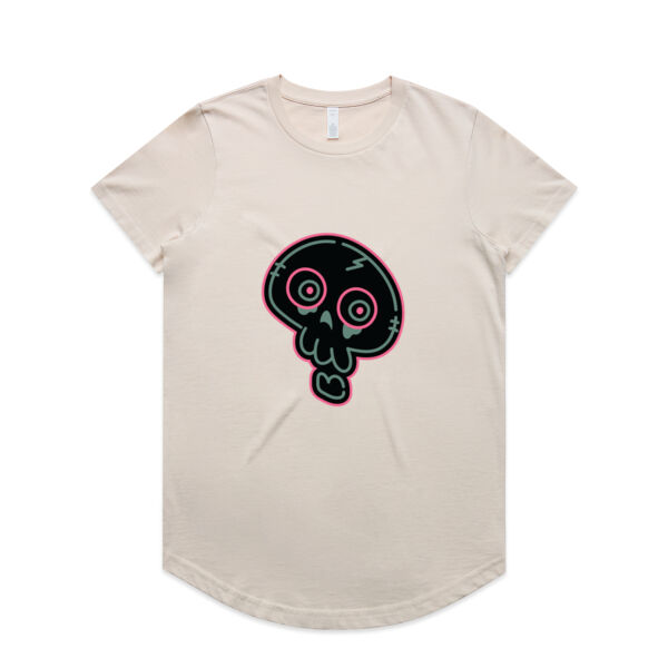 Neon Skelly - AS Colour - Women's Maple Curve Tee Thumbnail