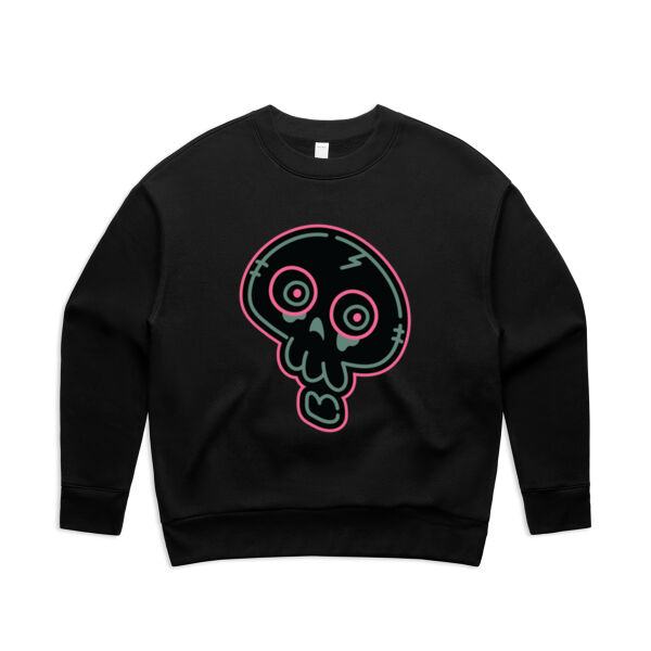 Neon Skelly - AS Colour - Women's Relax Crew Thumbnail