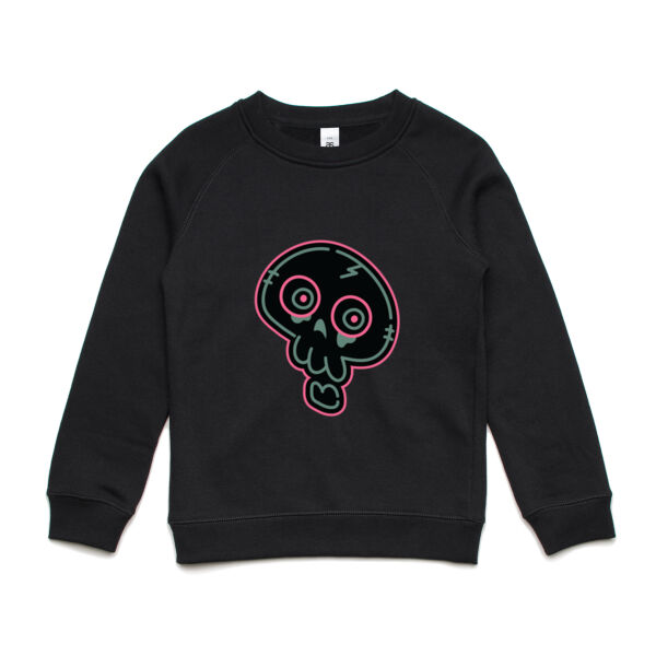Neon Skelly - AS Colour - Youth Supply Crew Sweatshirt Thumbnail