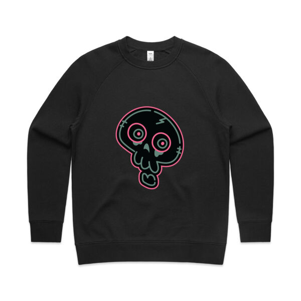 Neon Skelly - AS Colour - Women's Supply Crew Thumbnail