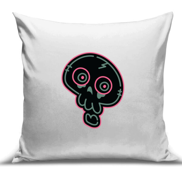 Neon Skelly - Cushion Cover - 100% Linen Thumbnail