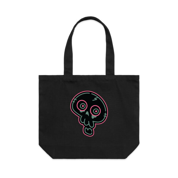 Neon Skelly - AS Colour Shoulder Tote Bag Thumbnail