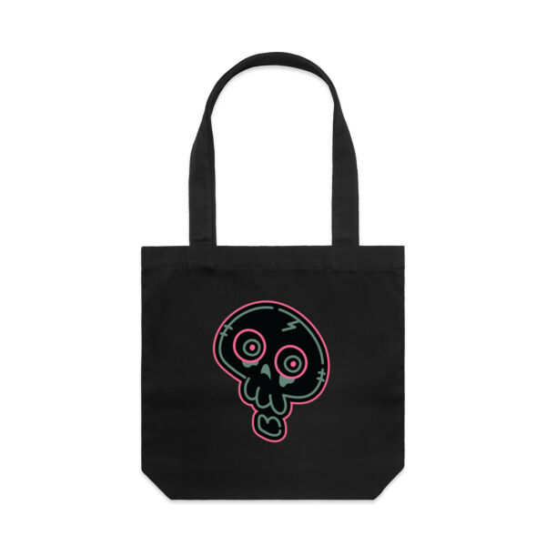 Neon Skelly - AS Colour - Canvas Tote 'Carrie' Bag  Thumbnail
