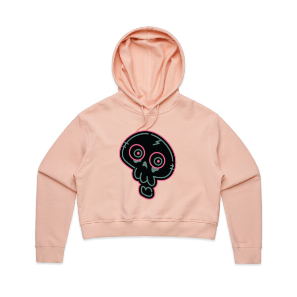 Neon Skelly - AS Colour - Women's Crop Hood Thumbnail