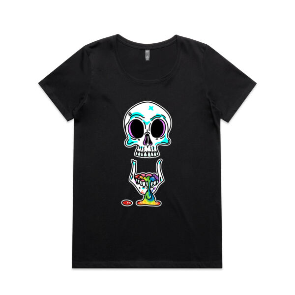 Spouting Rainbows - AS Colour - Women's Maple Scoop Tee Thumbnail