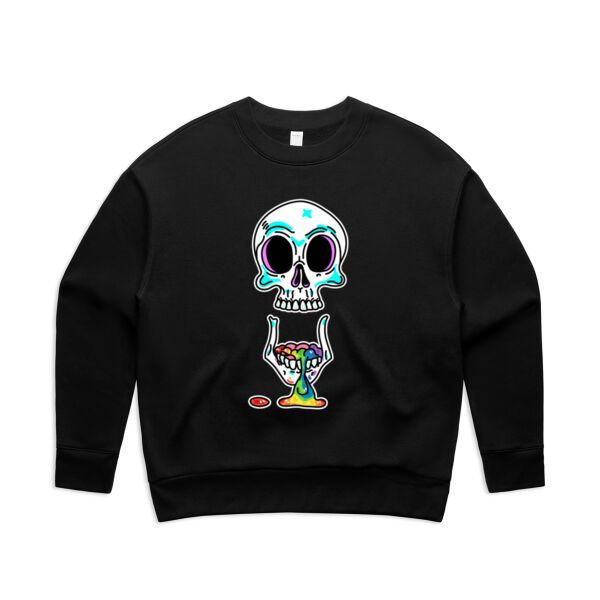 Spouting Rainbows - AS Colour - Women's Relax Crew Thumbnail