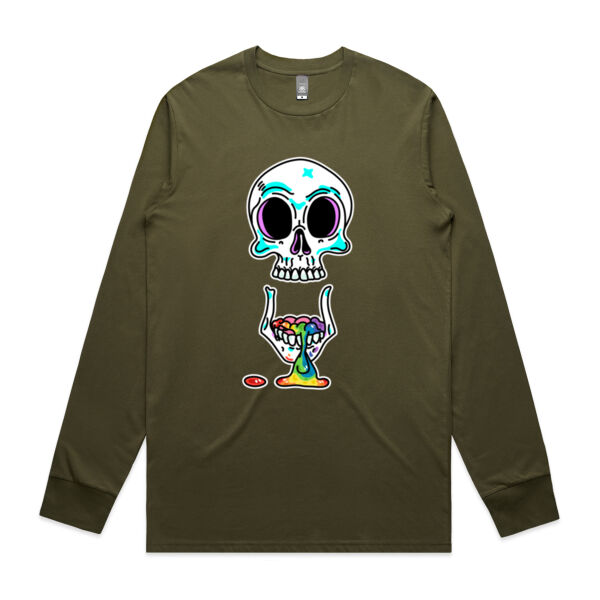 Spouting Rainbows - AS Colour -  Men's Staple L/S Tee  Thumbnail