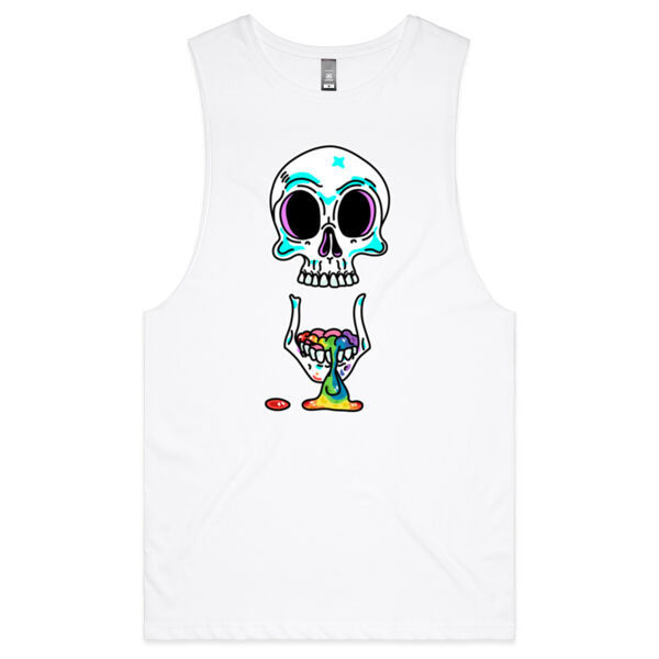 Spouting Rainbows - AS Colour - Barnard Tank Top - Muscle Tee Thumbnail