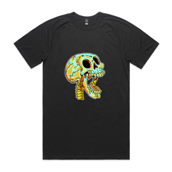 Screaming Skull V1 - AS Colour - Staple Active Blend Tee Thumbnail
