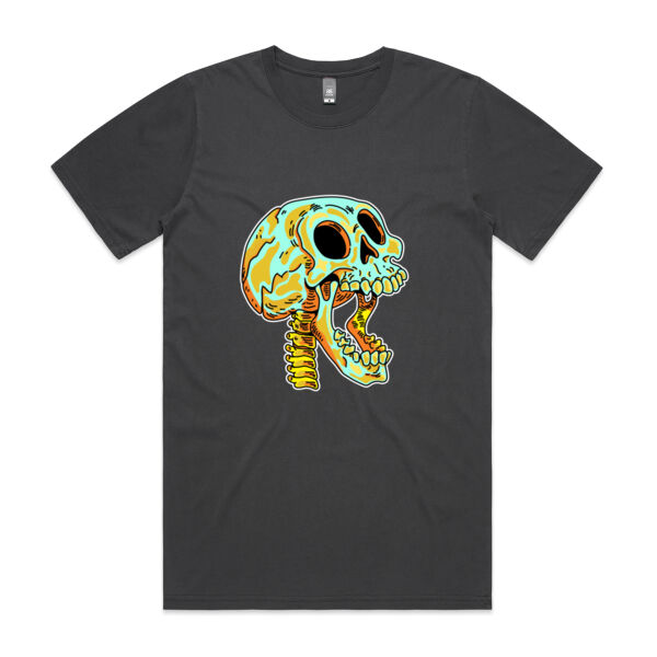 Screaming Skull V1 - AS Colour - Faded Tee Thumbnail