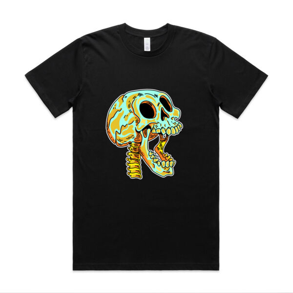 Screaming Skull V1 - AS Colour - Classic Organic Tee Thumbnail