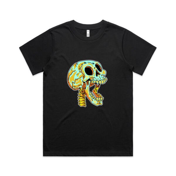 Screaming Skull V1 - AS Colour - Women's Classic Tee Thumbnail