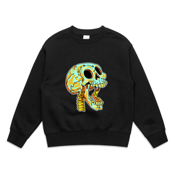 Screaming Skull V1 - AS Colour - Kids Relax Crew Thumbnail