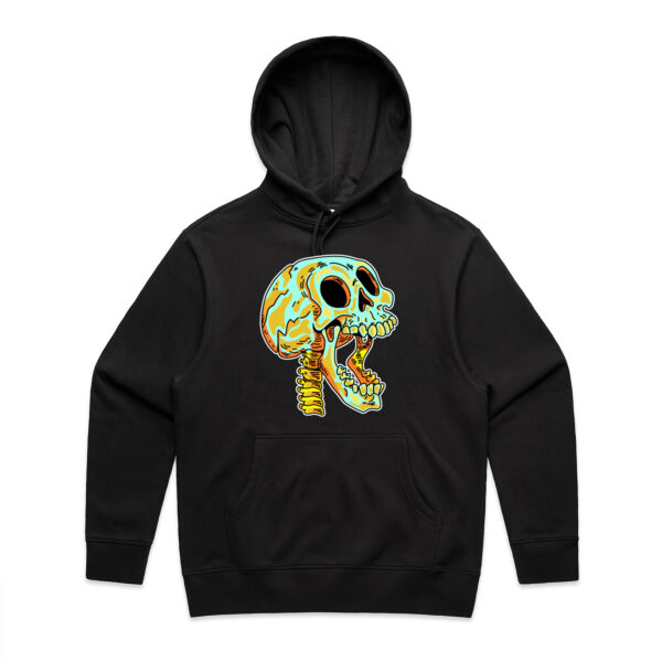 Screaming Skull V1 - AS Colour - Men's Heavy Hood Thumbnail