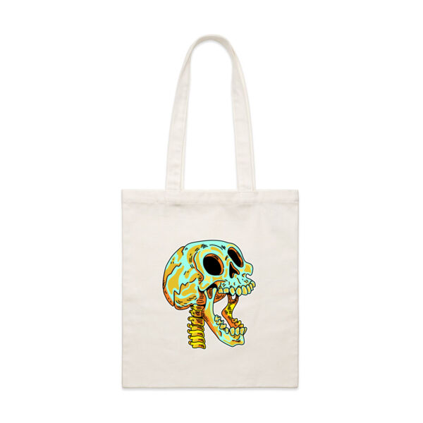 Screaming Skull V1 - AS Colour - Parcel Tote (Smallest) Thumbnail