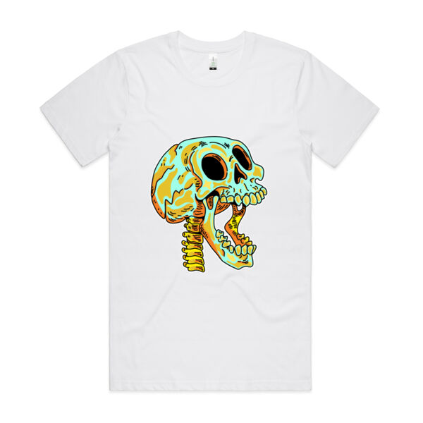 Screaming Skull V1 - AS Colour - Organic Cotton Unisex Tee Thumbnail