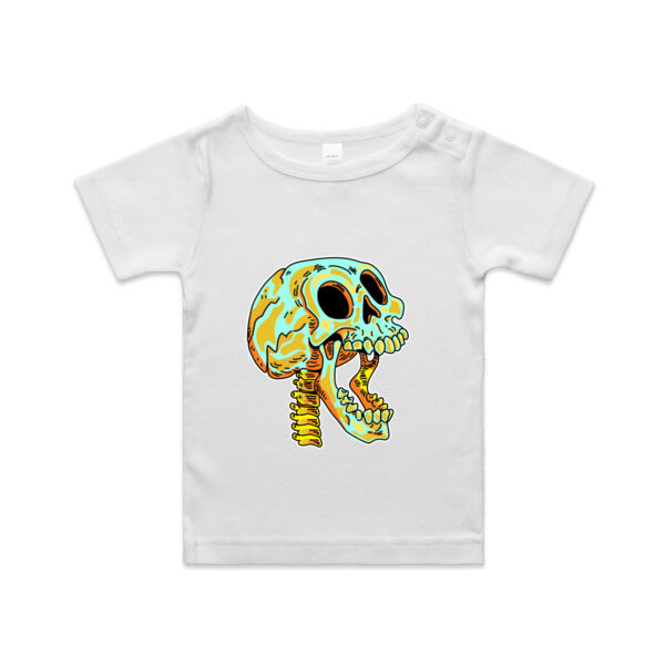 Screaming Skull V1 - AS Colour - Infant Wee Tee Thumbnail