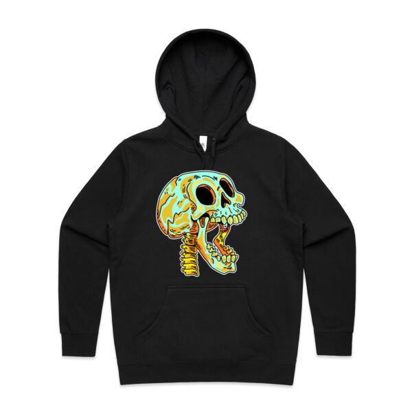 Screaming Skull V1 - AS Colour - Women's Stencil Hood Thumbnail