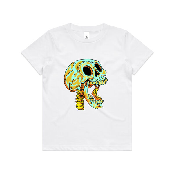 Screaming Skull V1 - AS Colour - Kids Youth Tee Thumbnail