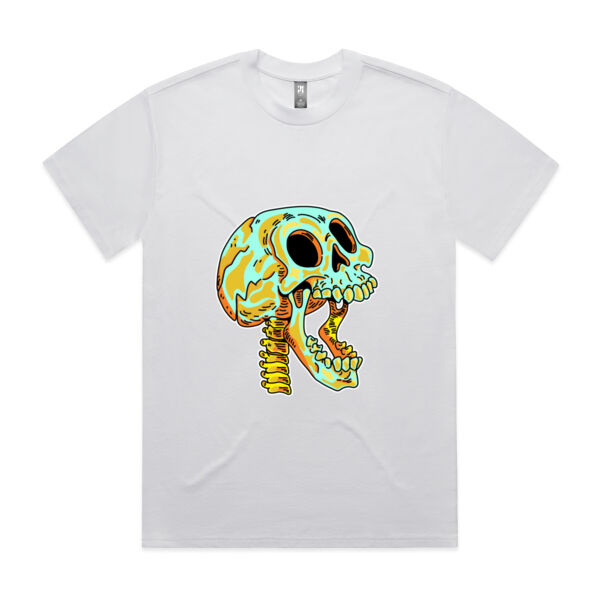 Screaming Skull V1 - AS Colour - Men's Heavy Tee Thumbnail