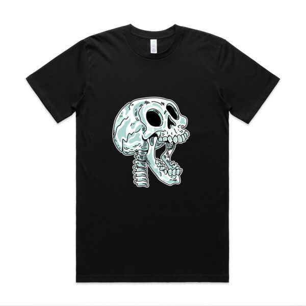 Screaming Skull V2 - AS Colour - Classic Organic Tee Thumbnail