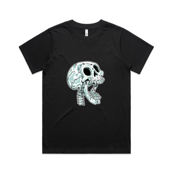 Screaming Skull V2 - AS Colour - Women's Classic Tee Thumbnail