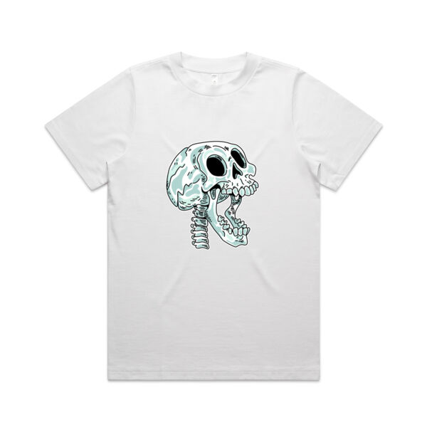 Screaming Skull V2 - AS Colour - Women's Heavy Tee Thumbnail