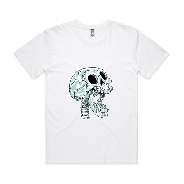 Screaming Skull V2 - AS Colour - Mens Staple Minus Tee  Thumbnail