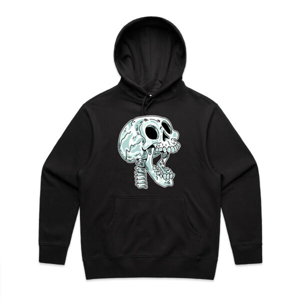 Screaming Skull V2 - AS Colour - Men's Heavy Hood Thumbnail