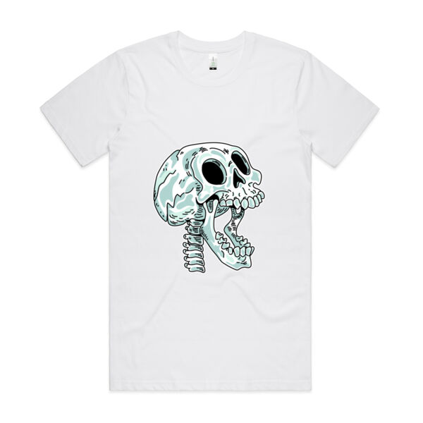 Screaming Skull V2 - AS Colour - Organic Cotton Unisex Tee Thumbnail