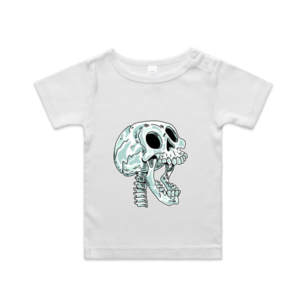 Screaming Skull V2 - AS Colour - Infant Wee Tee Thumbnail