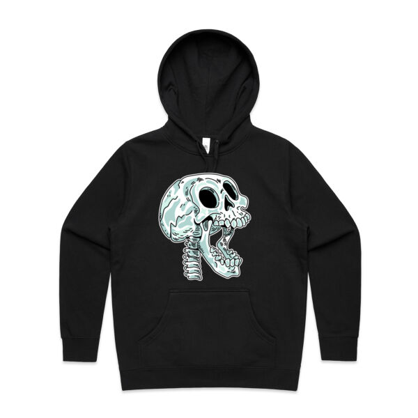 Screaming Skull V2 - AS Colour - Women's Stencil Hood Thumbnail