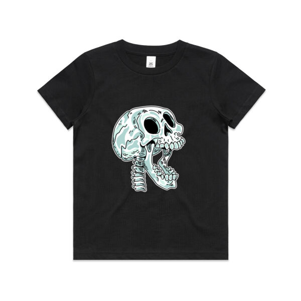 Screaming Skull V2 - AS Colour - Kids Youth Tee Thumbnail