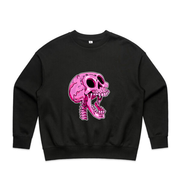 Screaming Skull V3 - AS Colour - Wo's Heavy Crew Thumbnail