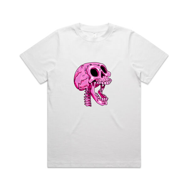 Screaming Skull V3 - AS Colour - Women's Heavy Tee Thumbnail