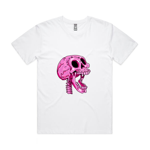 Screaming Skull V3 - AS Colour - Mens Staple Minus Tee  Thumbnail