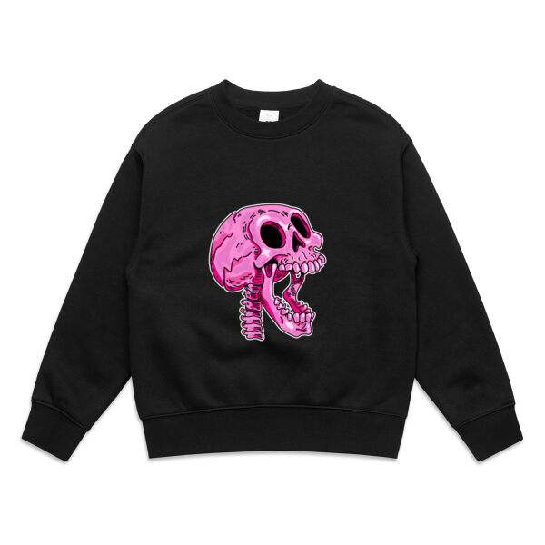 Screaming Skull V3 - AS Colour - Kids Relax Crew Thumbnail