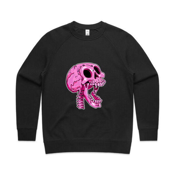 Screaming Skull V3 - AS Colour - Women's Supply Crew Thumbnail
