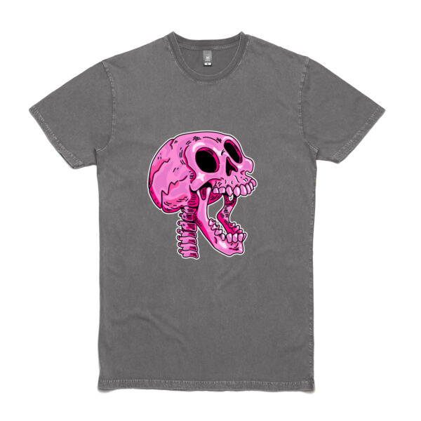 Screaming Skull V3 - AS Colour Stone Wash Staple Tee Thumbnail