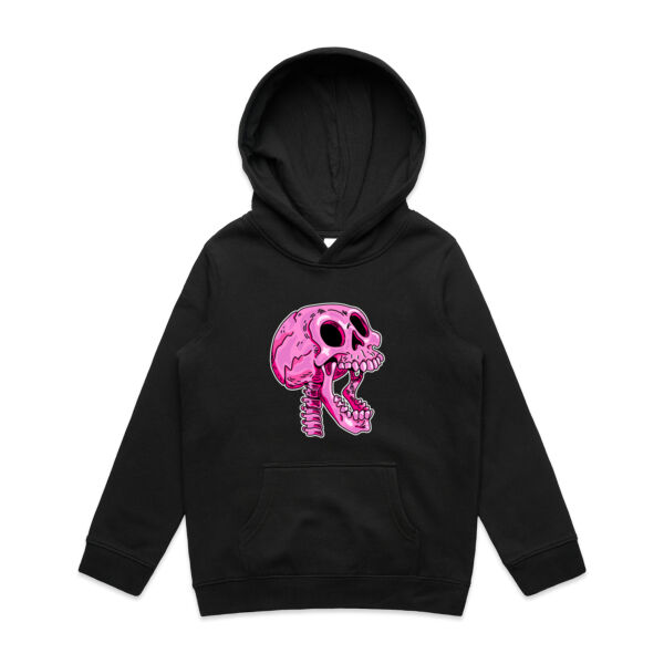 Screaming Skull V3 - AS Colour - Youth Supply Hood Thumbnail